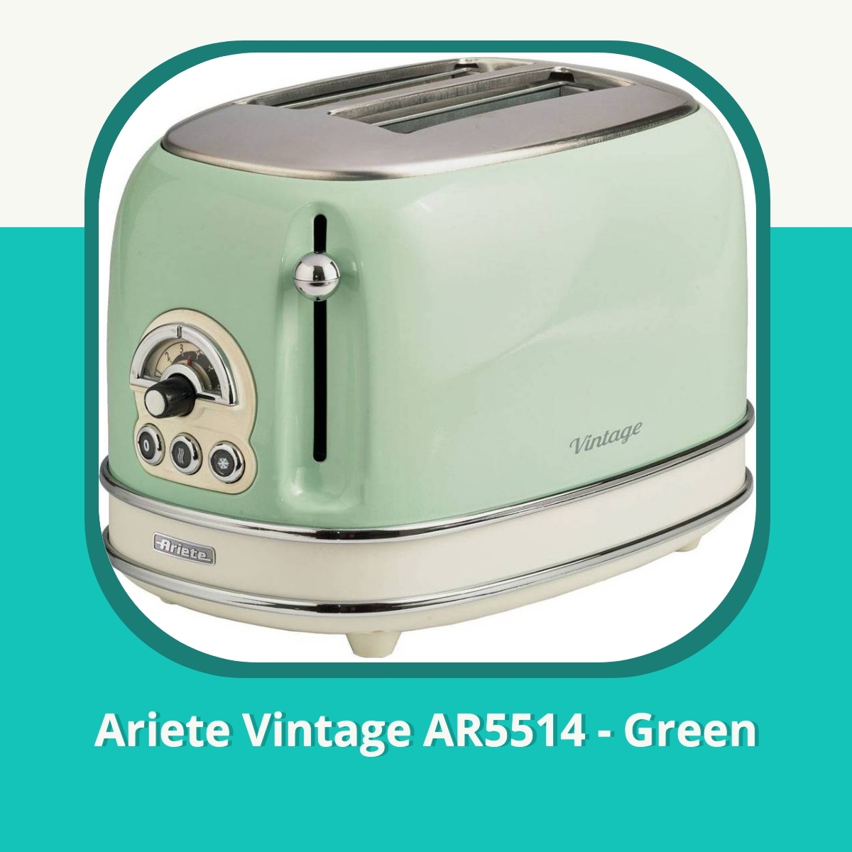 Anmeldelse af Ariete Vintage AR5514 - Green