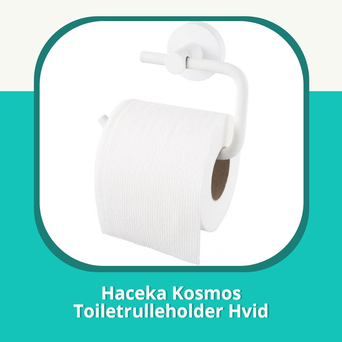 Anmeldelse af Haceka Kosmos Toiletrulleholder Hvid