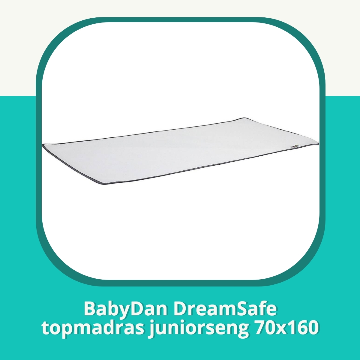Anmeldelse af BabyDan DreamSafe topmadras juniorseng 70x160