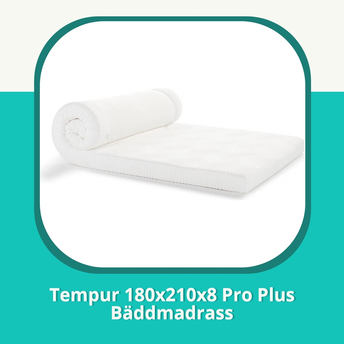 Recension Tempur 180x210x8 Pro Plus Bäddmadrass