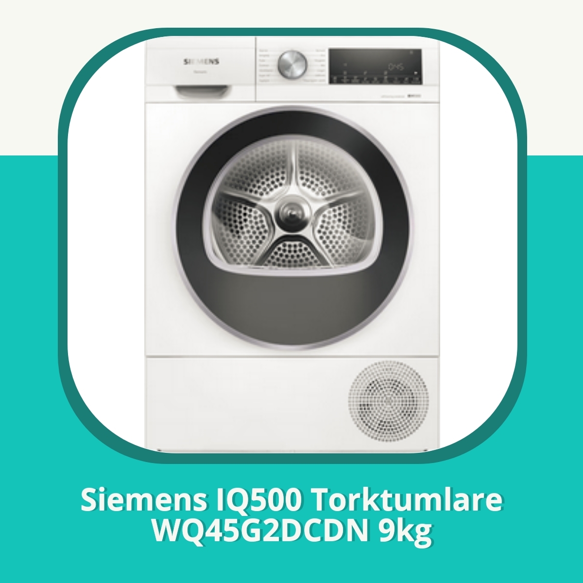 Recension af Siemens IQ500 Torktumlare WQ45G2DCDN 9kg