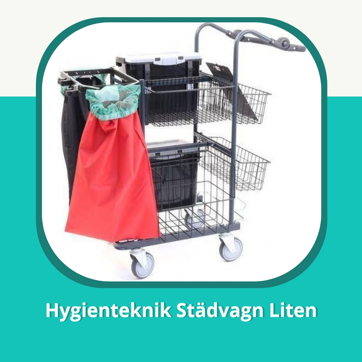 Recension af Hygienteknik Städvagn Liten