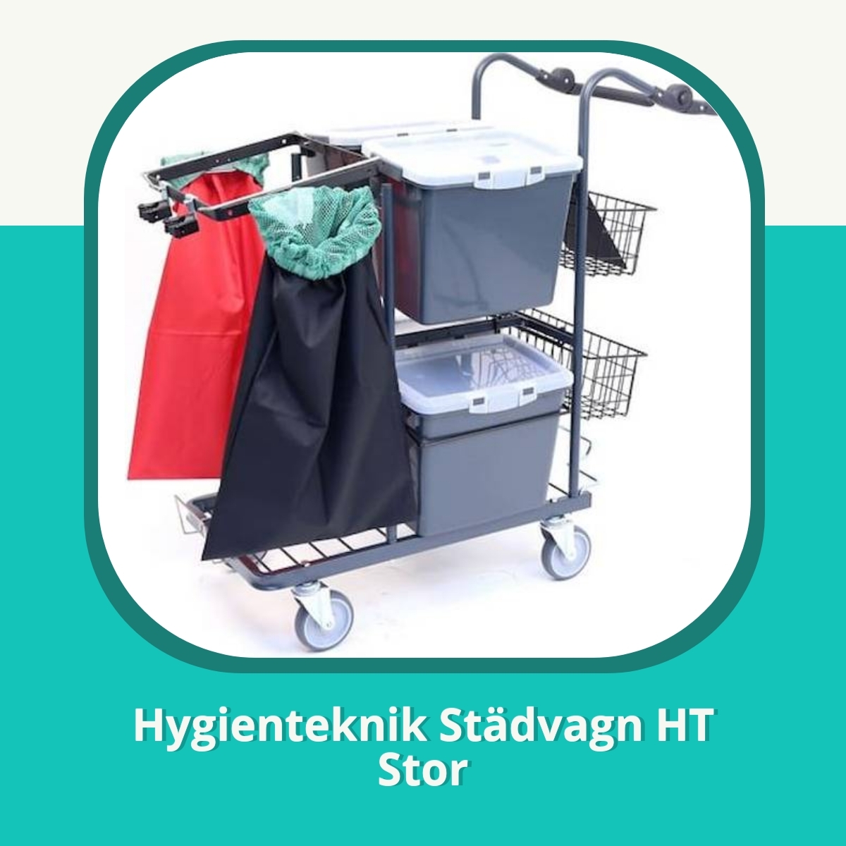 Recension af Hygienteknik Städvagn HT Stor