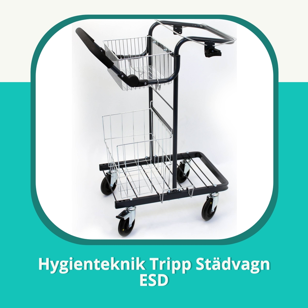 Recension af Hygienteknik Tripp Städvagn ESD