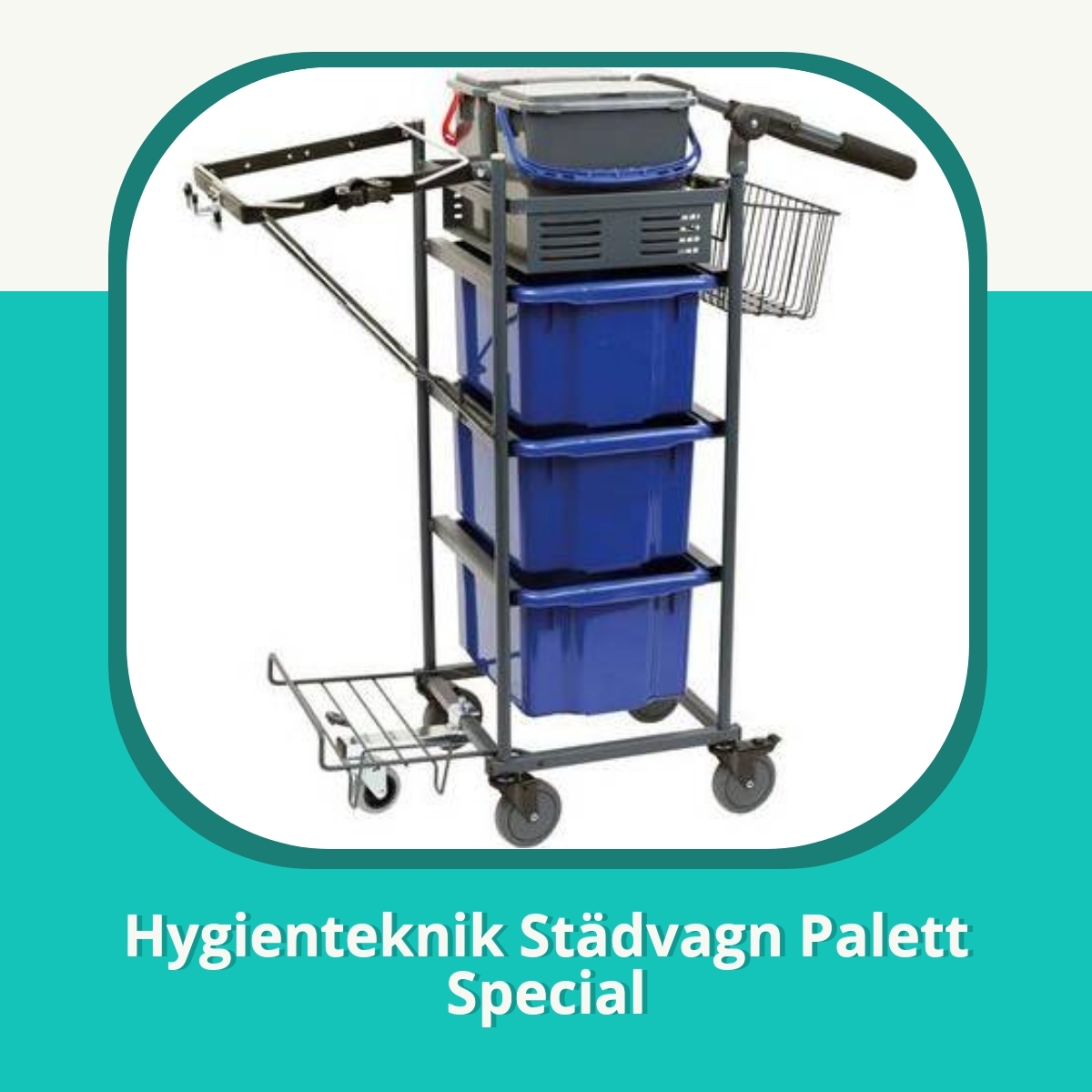 Recension af Hygienteknik Städvagn Palett Special