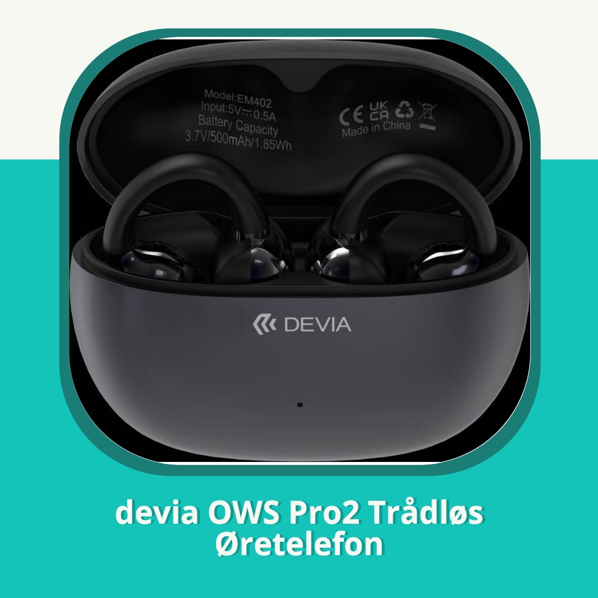 Anmeldelse af devia OWS Pro2 Trådløs Øretelefon