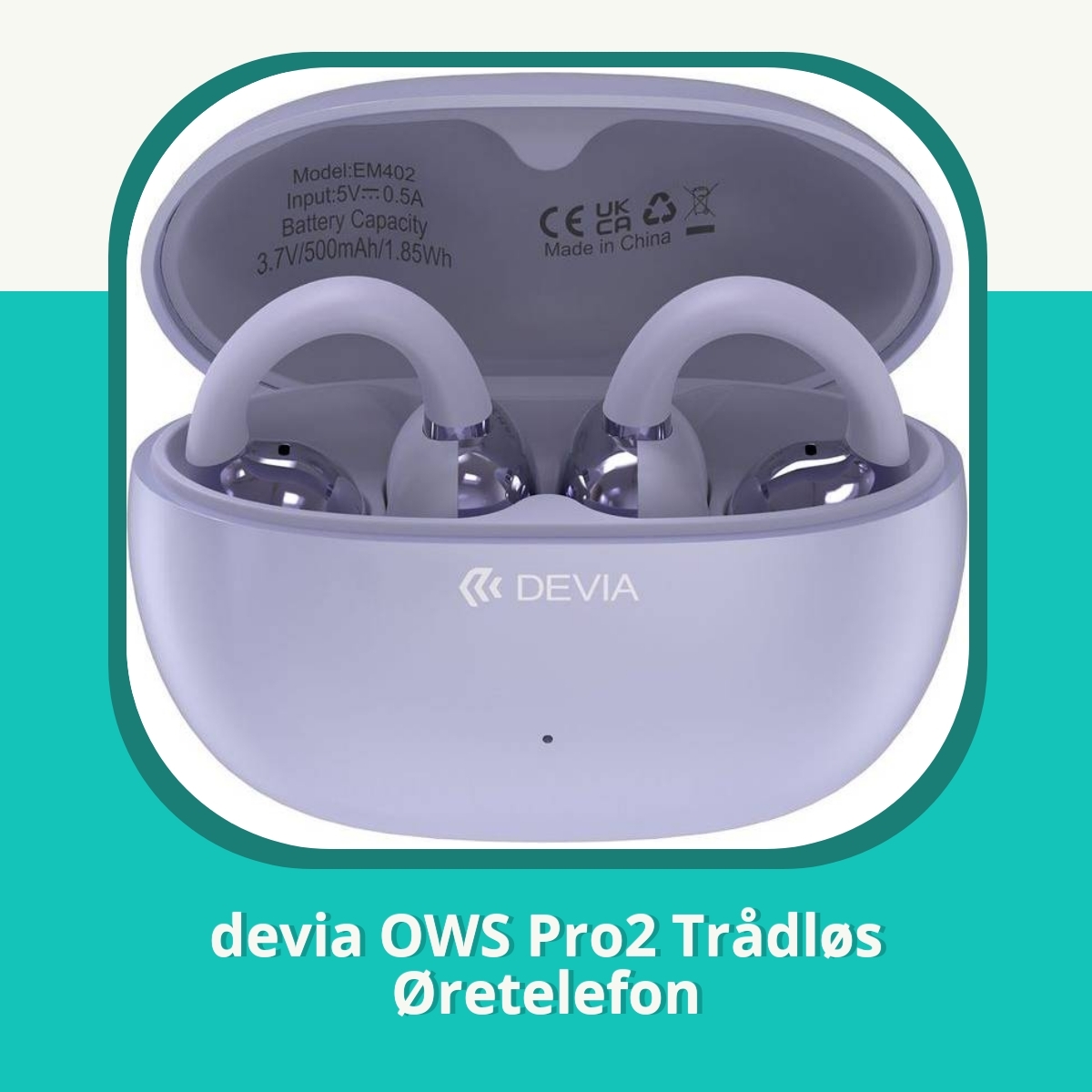 Anmeldelse af devia OWS Pro2 Trådløs Øretelefon