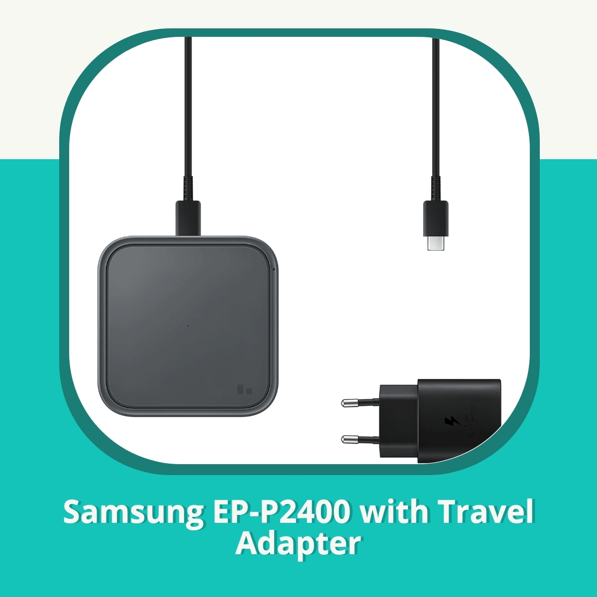 Anmeldelse af Samsung EP-P2400 with Travel Adapter