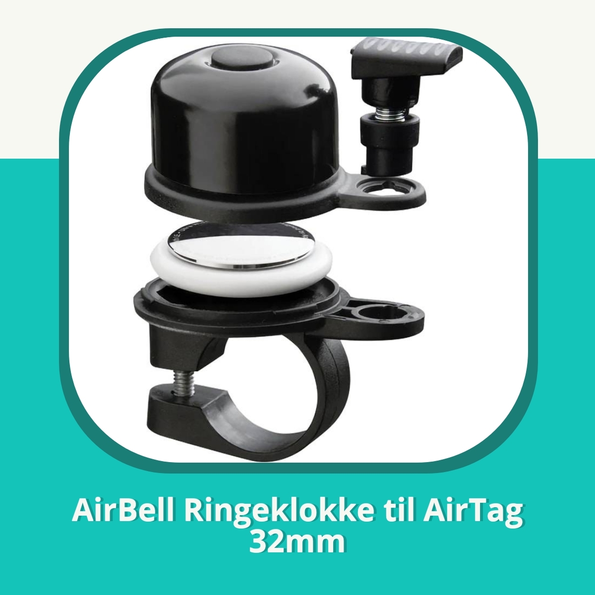 Anmeldelse af AirBell Ringeklokke til AirTag 32mm