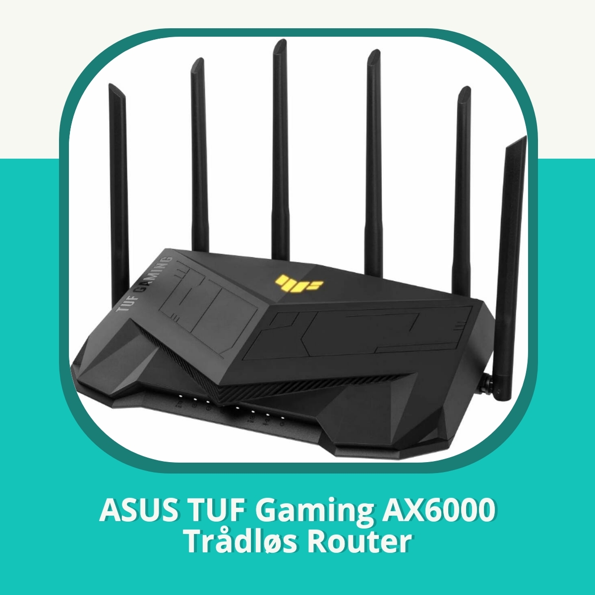 Anmeldelse af ASUS TUF Gaming AX6000 Trådløs Router