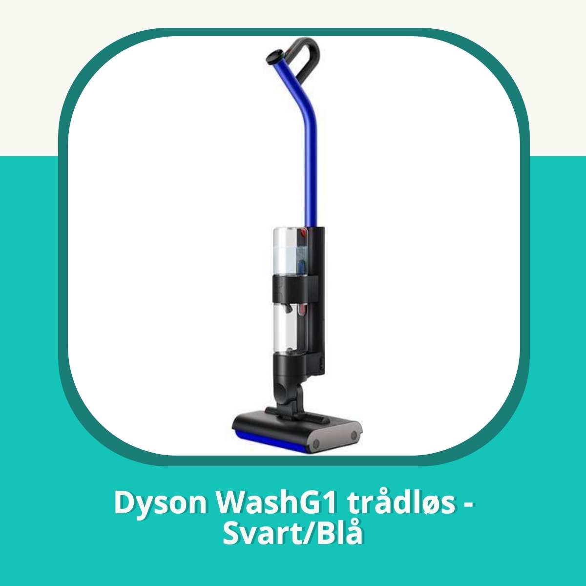 Anmeldelse Dyson WashG1 trådløs - Svart/Blå
