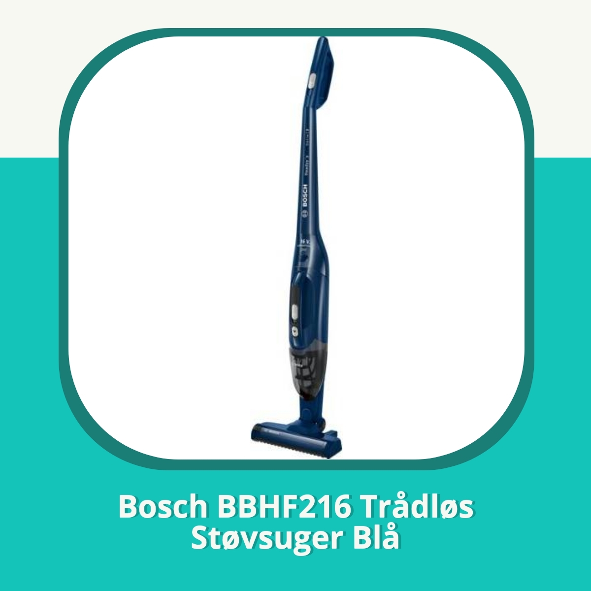 Anmeldelse af Bosch BBHF216 Trådløs Støvsuger Blå