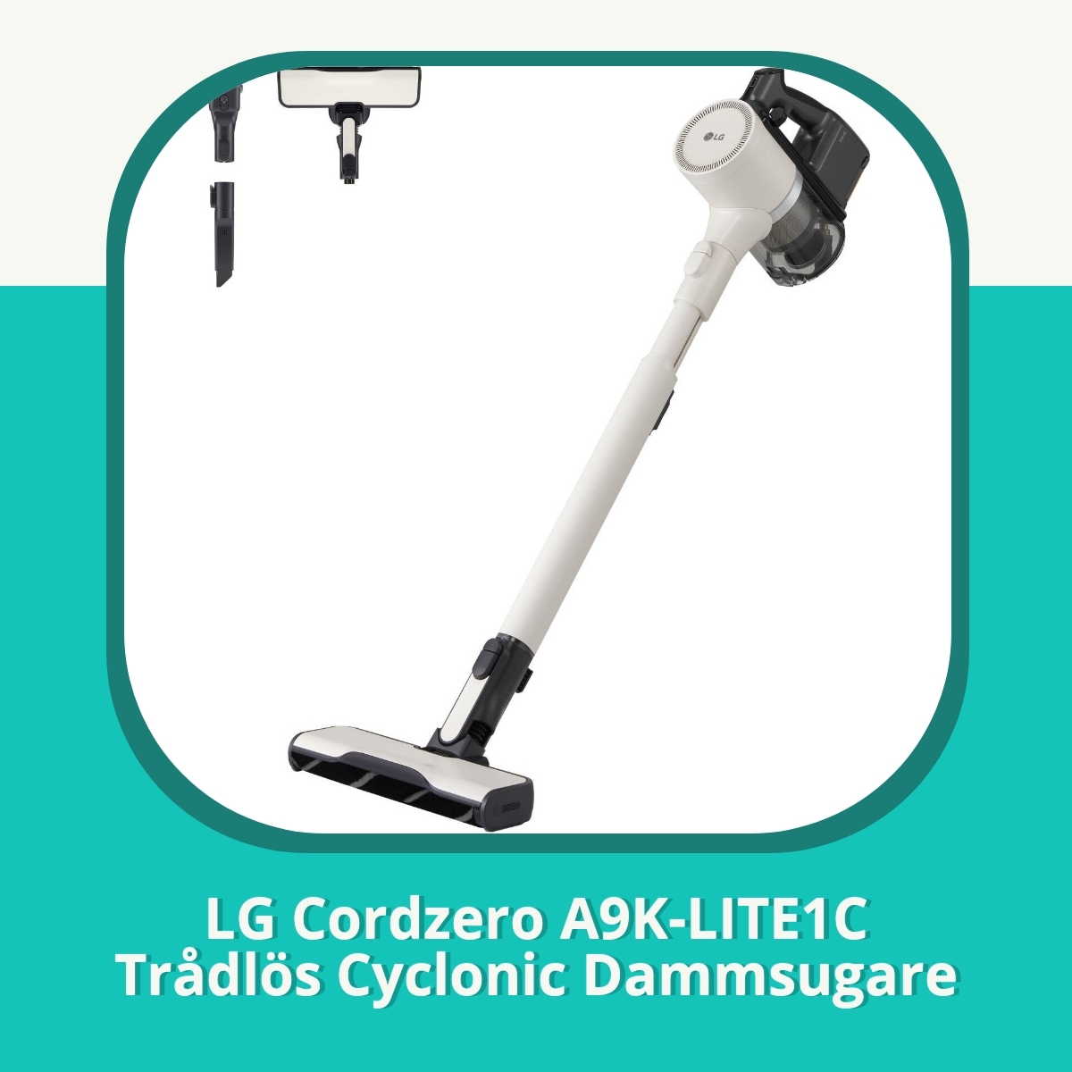 Recension af LG Cordzero A9K-LITE1C Trådlös Cyclonic Dammsugare