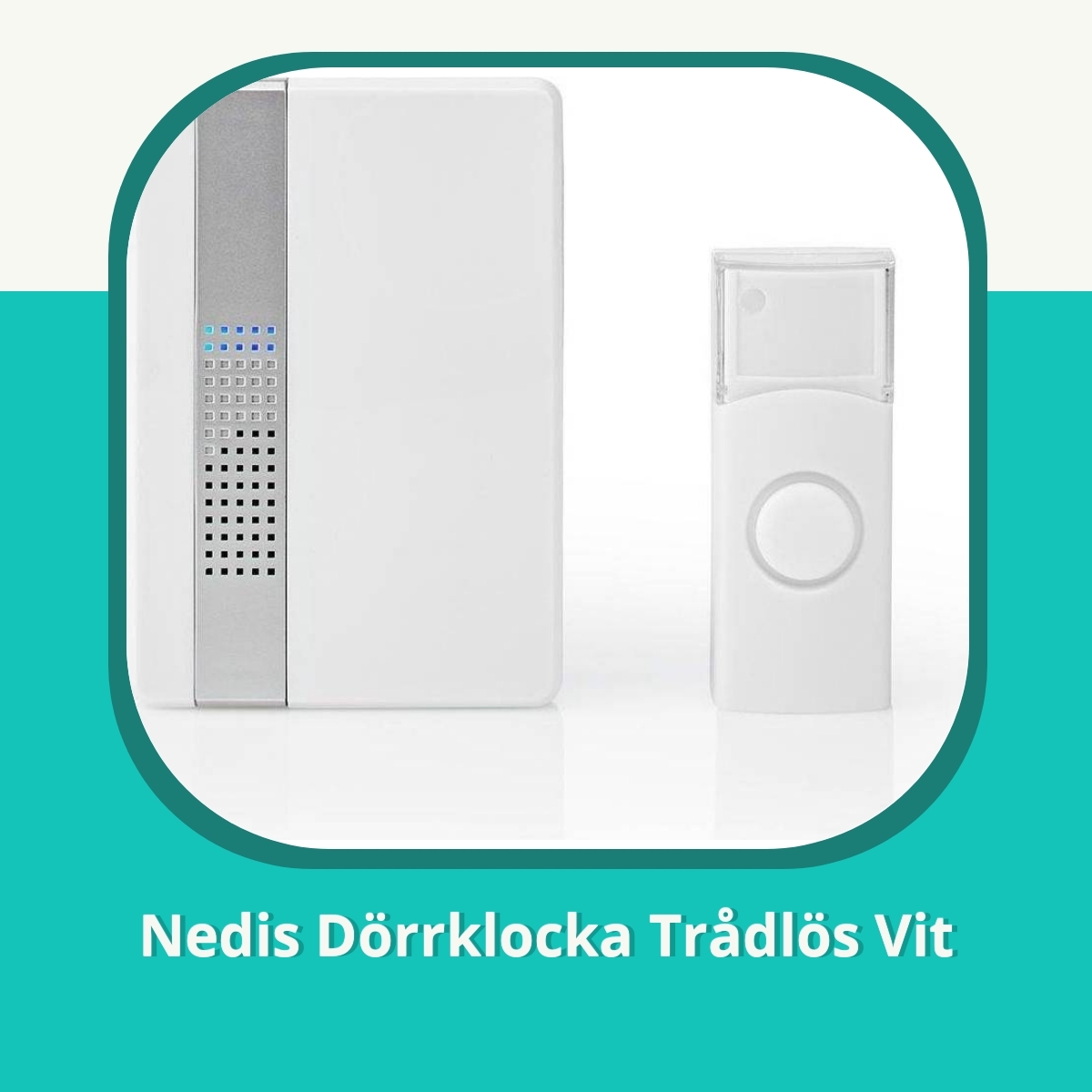 Recension af Nedis Dörrklocka Trådlös Vit