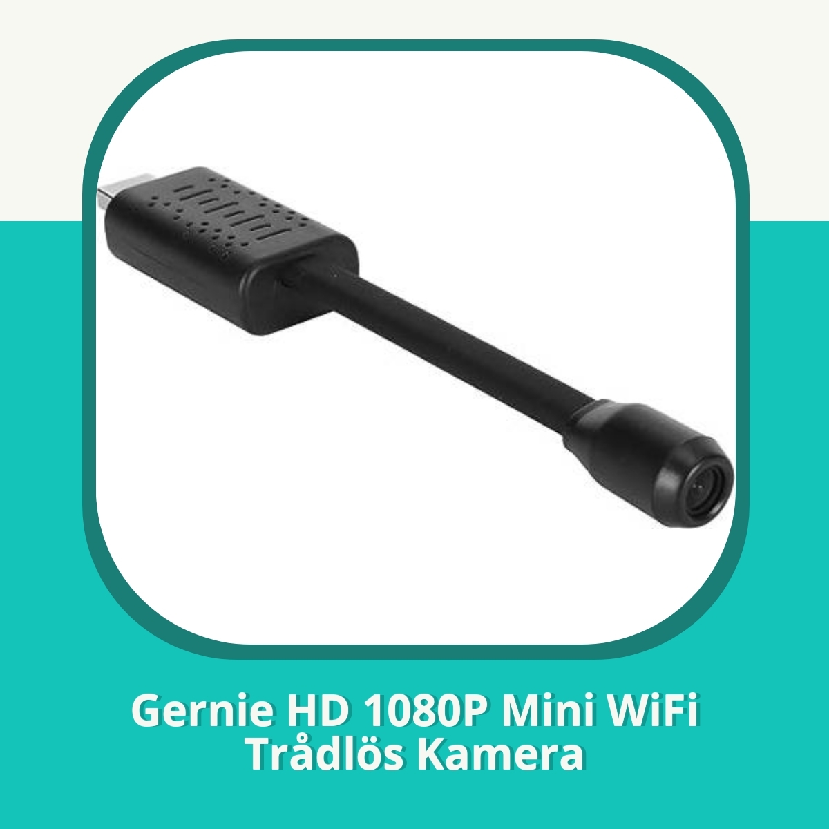 Recension af Gernie HD 1080P Mini WiFi Trådlös Kamera