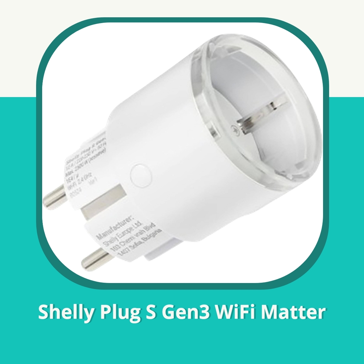 Recension af Shelly Plug S Gen3 WiFi Matter