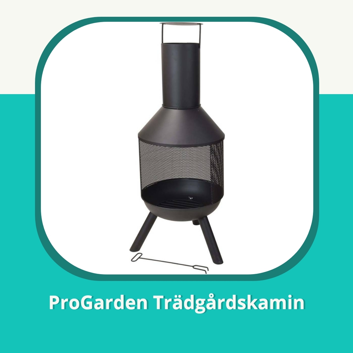 Recension ProGarden Trädgårdskamin