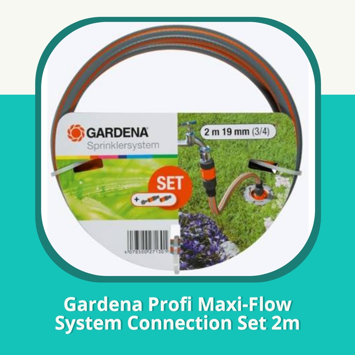 Recension af Gardena Profi Maxi-Flow System Connection Set 2m