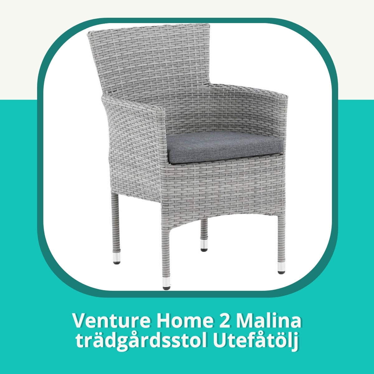 Recension af Venture Home 2 Malina trädgårdsstol Utefåtölj