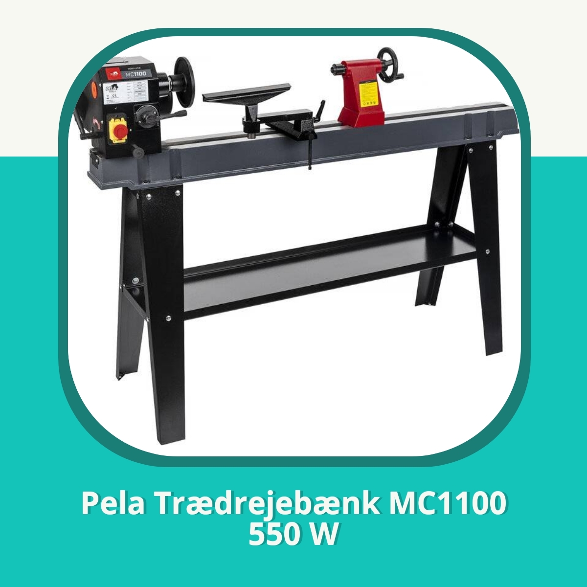 Anmeldelse af Pela Trædrejebænk MC1100 550 W