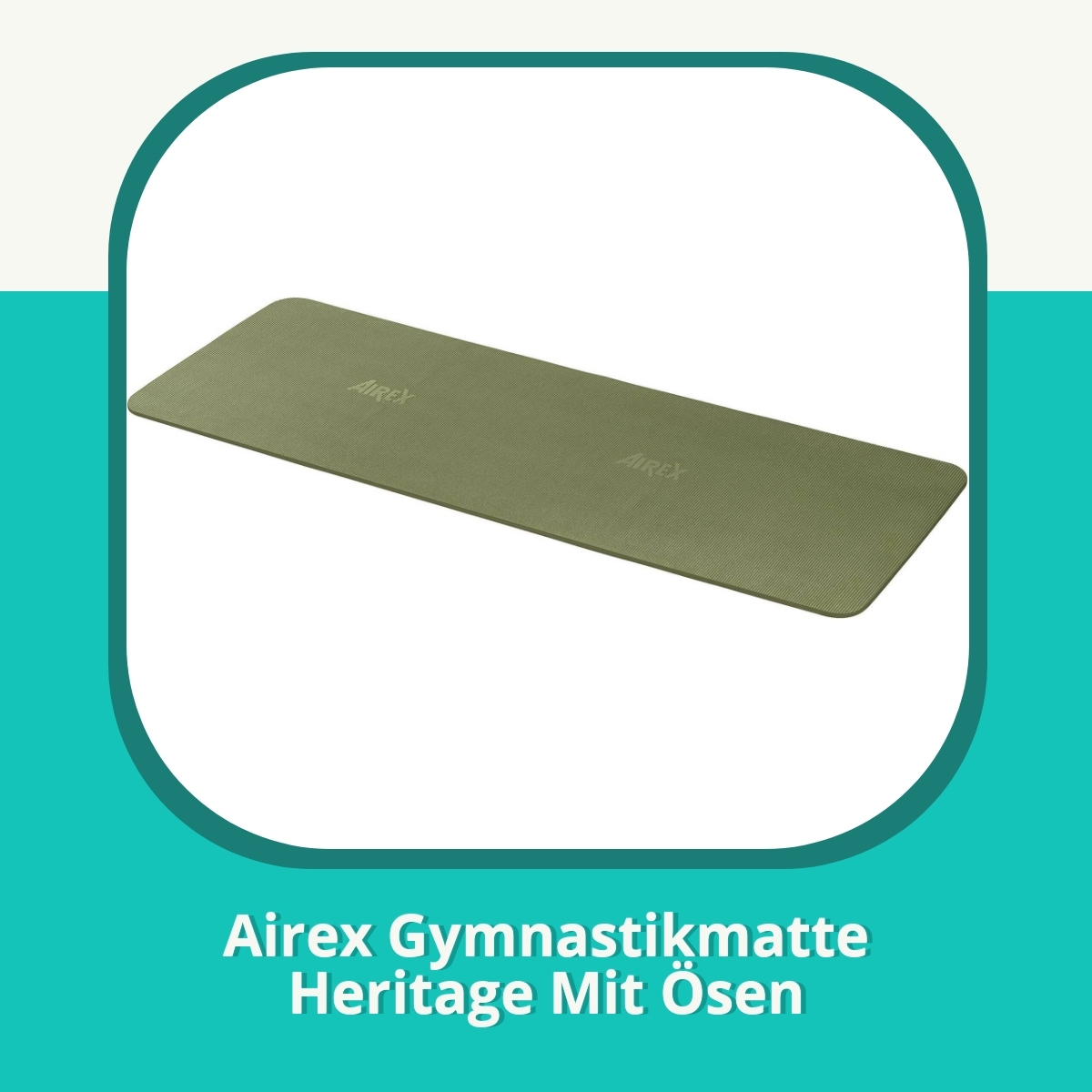 Anmeldelse af Airex Gymnastikmatte Heritage Mit Ösen