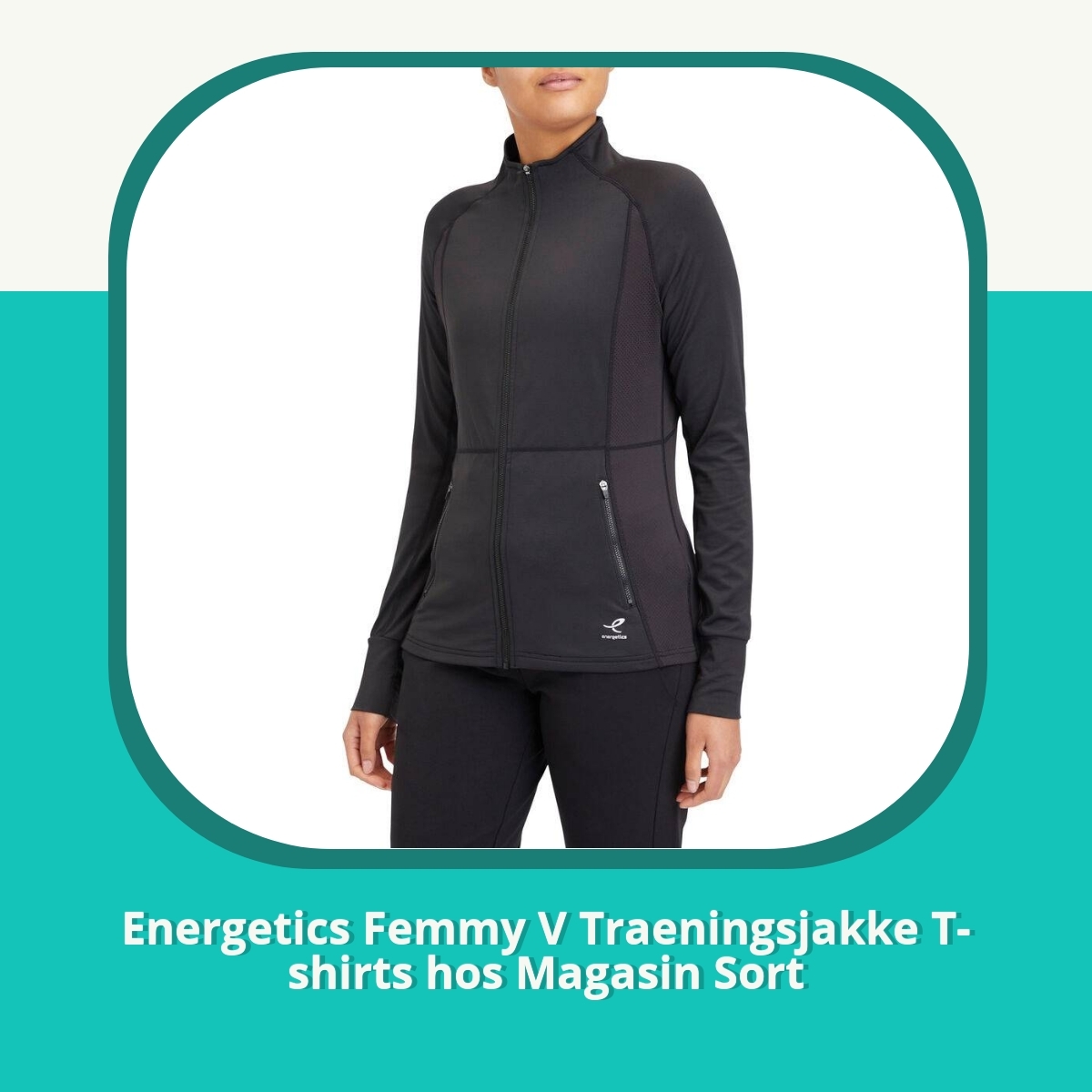 Anmeldelse af Energetics Femmy V Traeningsjakke T-shirts hos Magasin Sort
