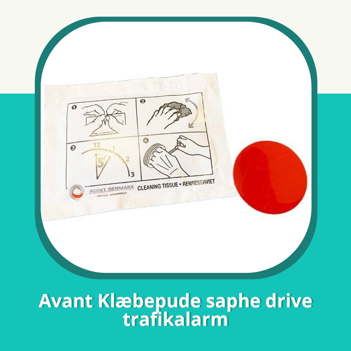 Anmeldelse af Avant Klæbepude saphe drive trafikalarm