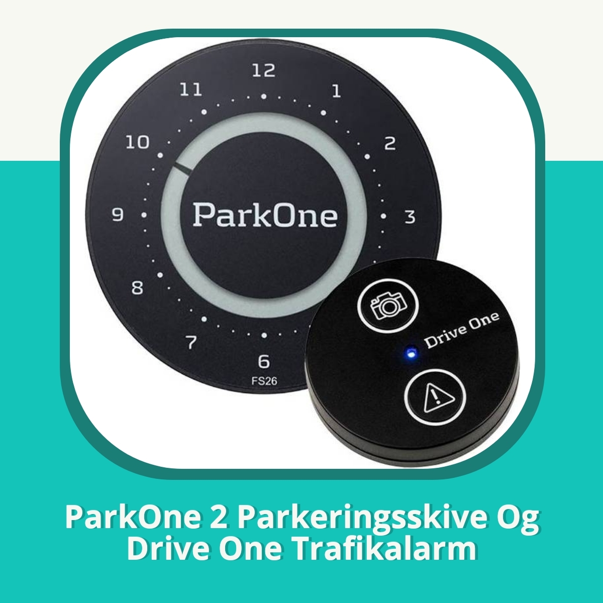 Anmeldelse af ParkOne 2 Parkeringsskive Og Drive One Trafikalarm