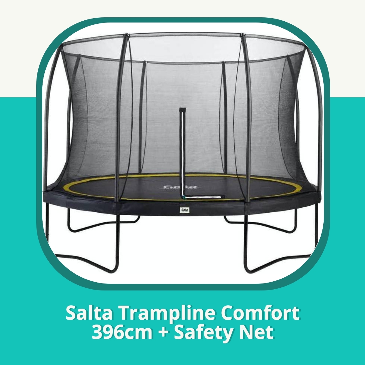 Recension af Salta Trampline Comfort 396cm + Safety Net