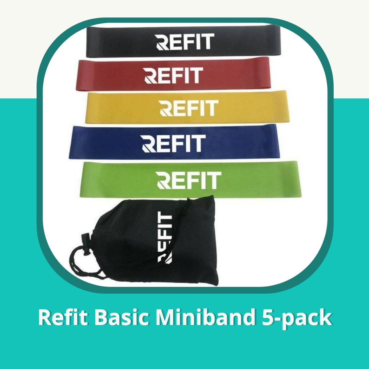 Recension af Refit Basic Miniband 5-pack