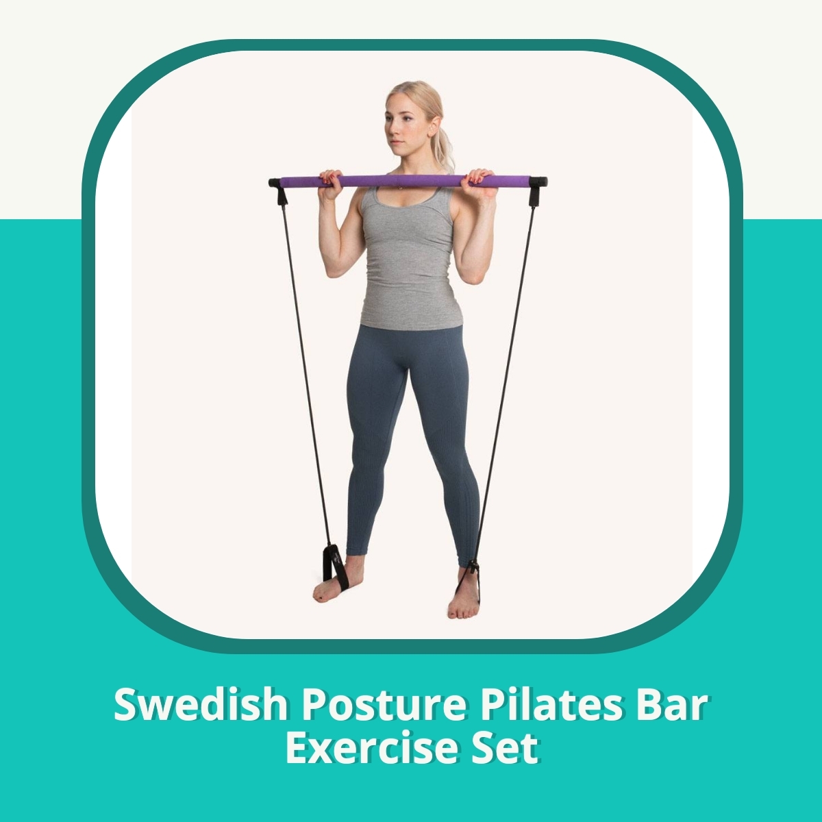 Recension af Swedish Posture Pilates Bar Exercise Set