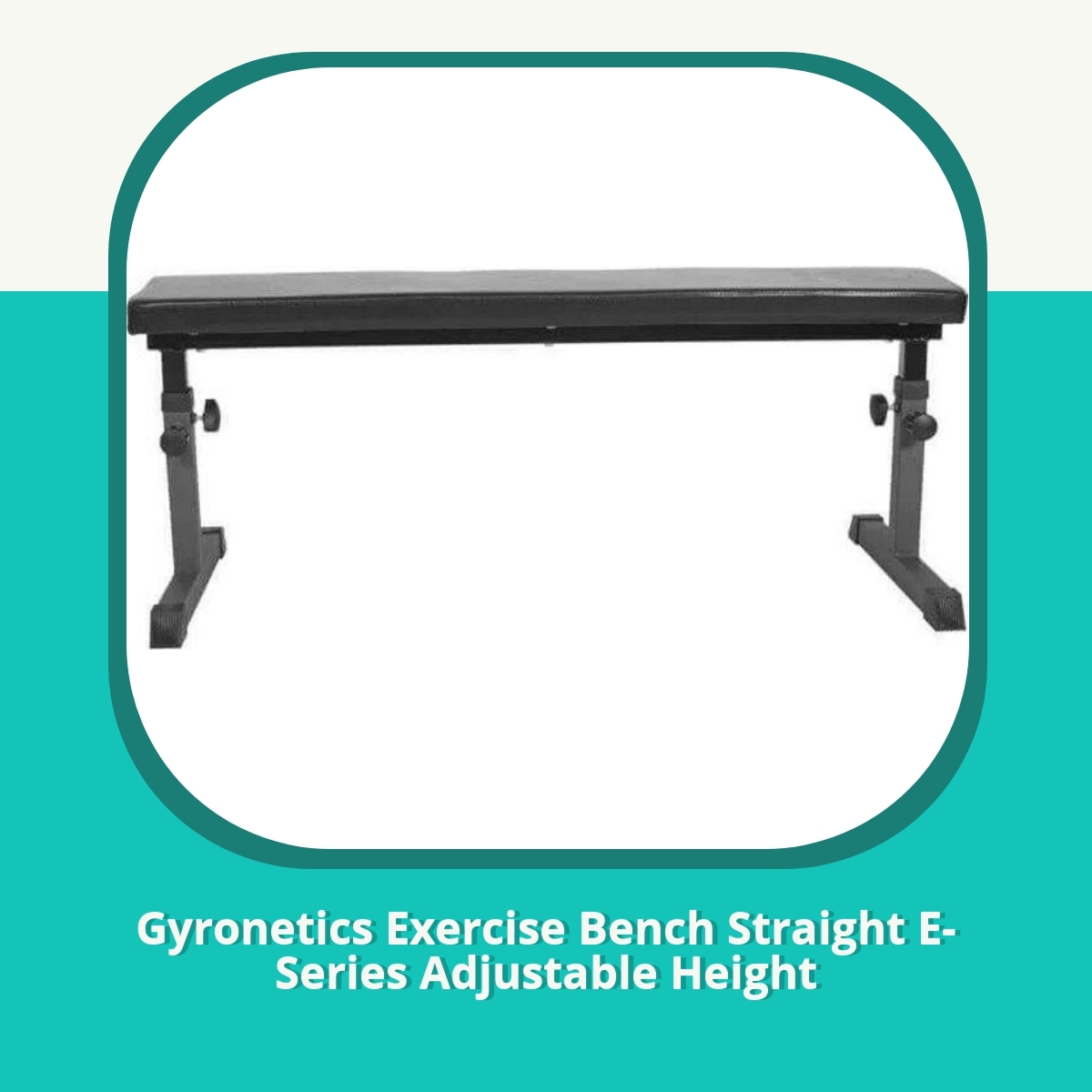 Recension af Gyronetics Exercise Bench Straight E-Series Adjustable Height