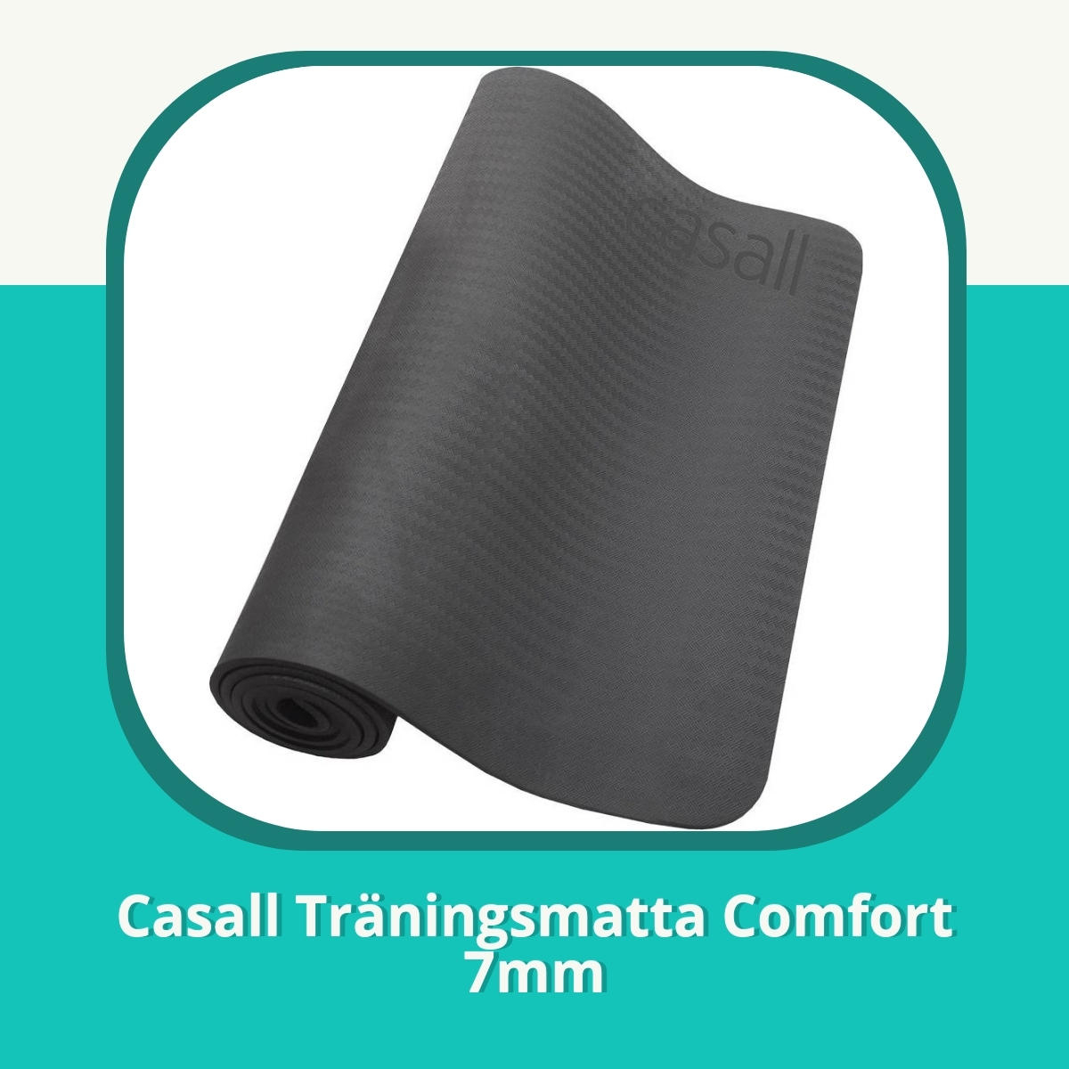 Recension af Casall Träningsmatta Comfort 7mm