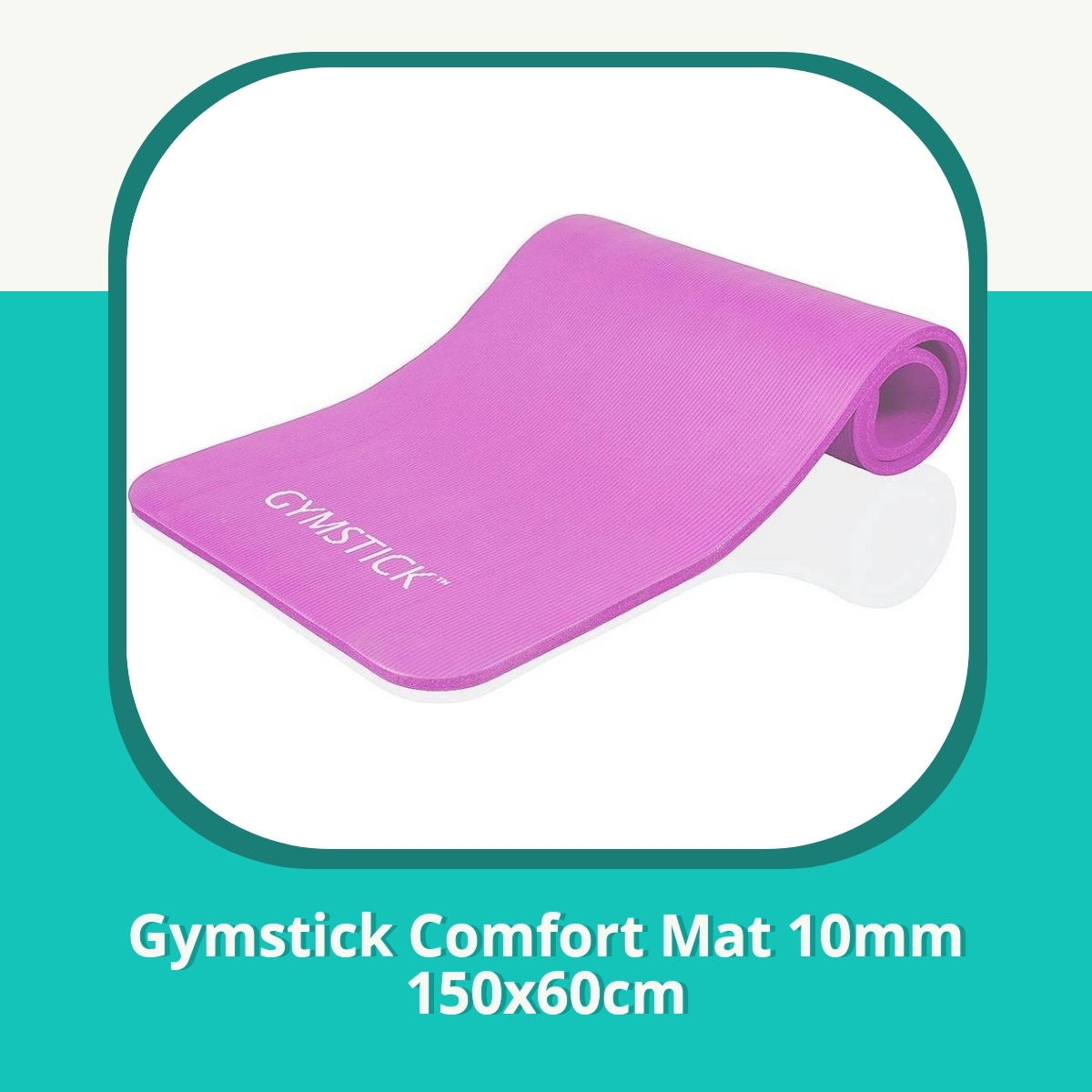 Recension af Gymstick Comfort Mat 10mm 150x60cm