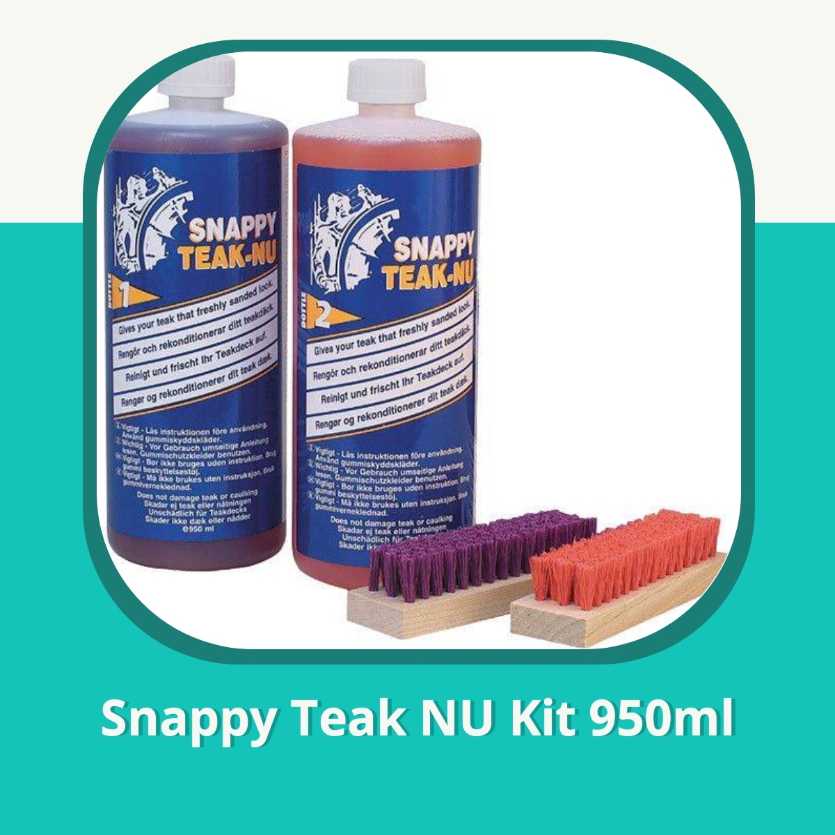 Recension af Snappy Teak NU Kit 950ml