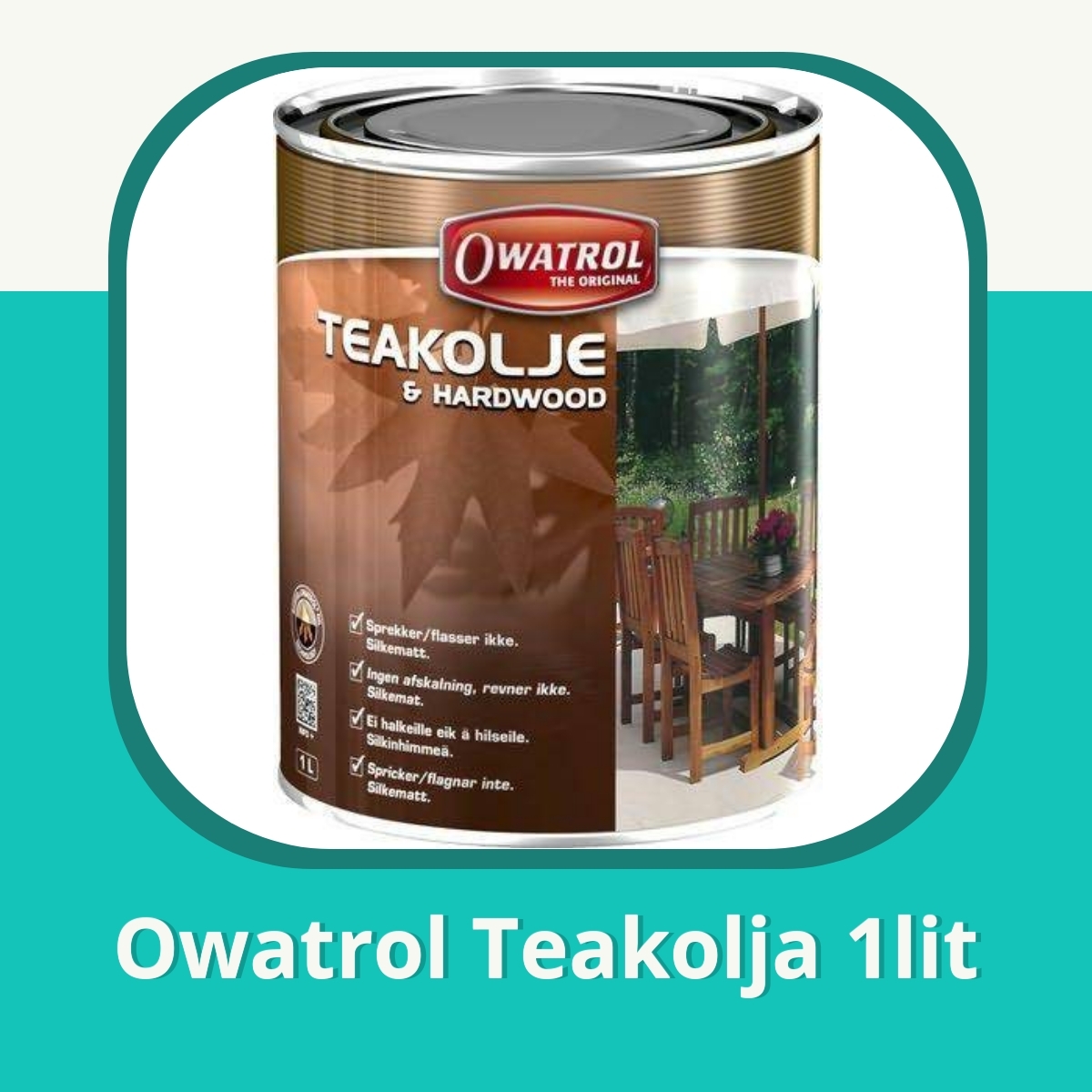 Recension af Owatrol Teakolja 1lit
