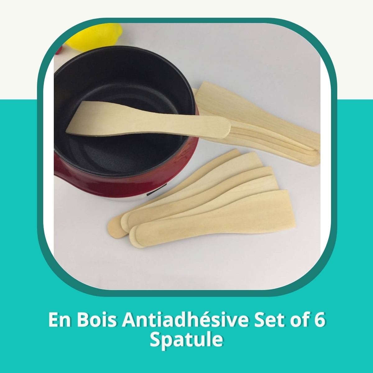 Recension af En Bois Antiadhésive Set of 6 Spatule