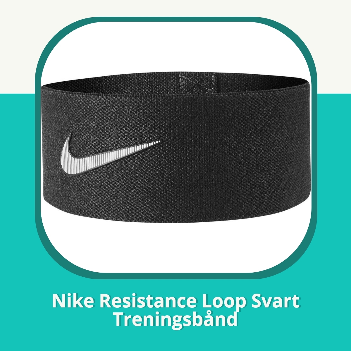 Anmeldelse af Nike Resistance Loop Svart Treningsbånd