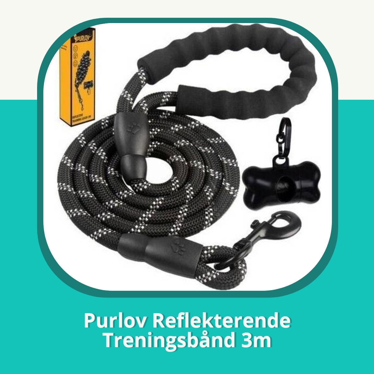 Anmeldelse af Purlov Reflekterende Treningsbånd 3m