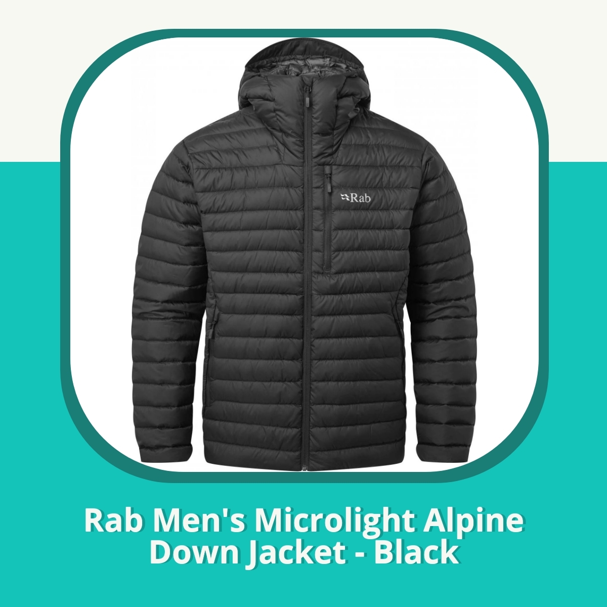 Anmeldelse af Rab Men's Microlight Alpine Down Jacket - Black
