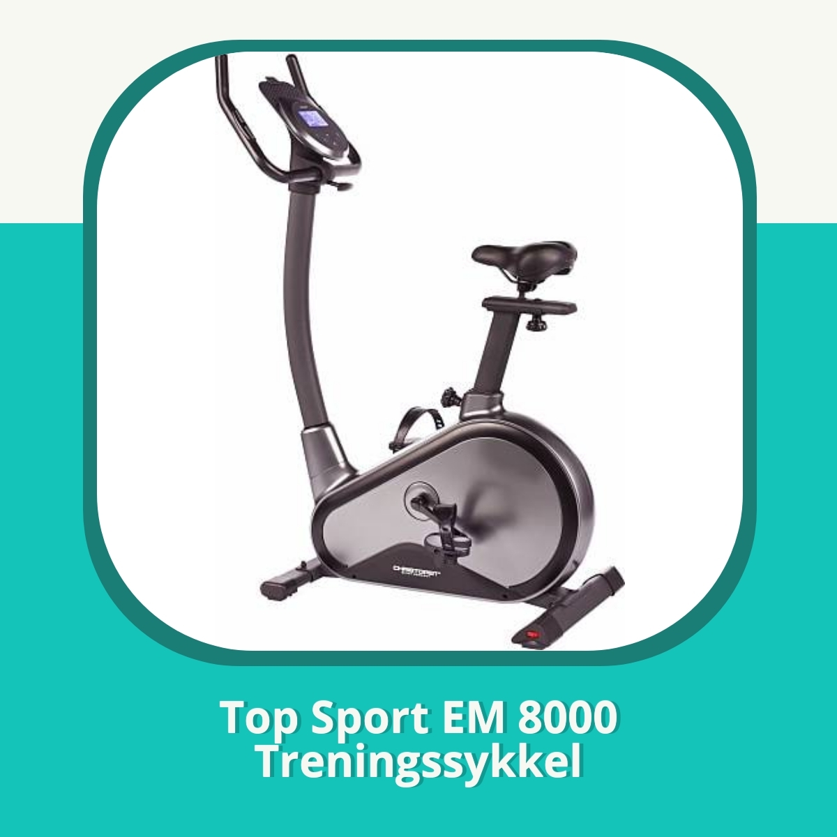 Anmeldelse Top Sport EM 8000 Treningssykkel