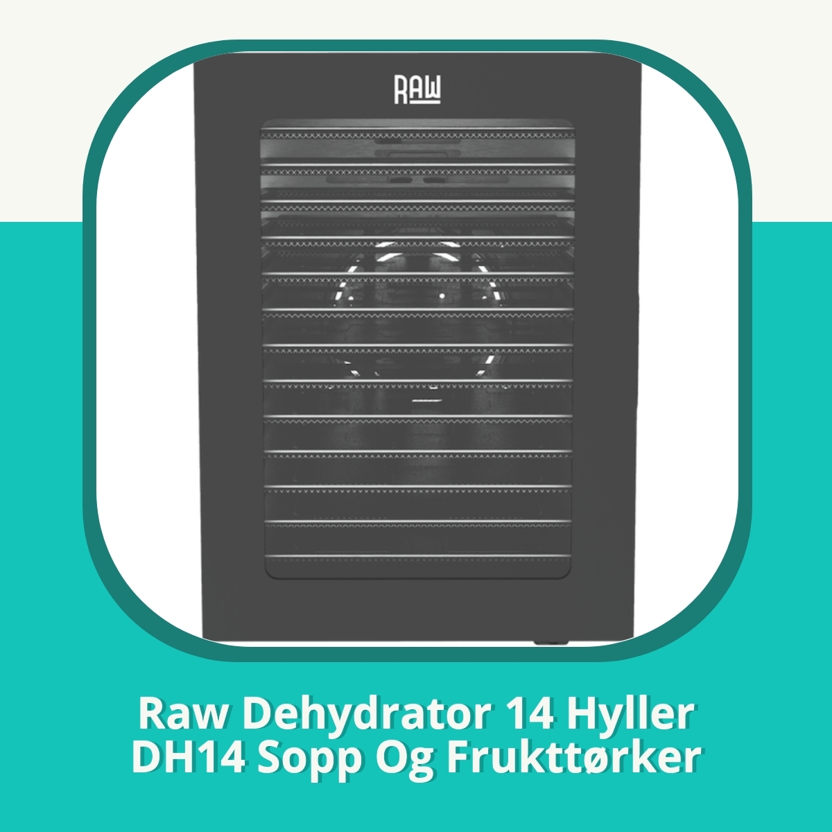 Anmeldelse af Raw Dehydrator 14 Hyller DH14 Sopp Og Frukttørker