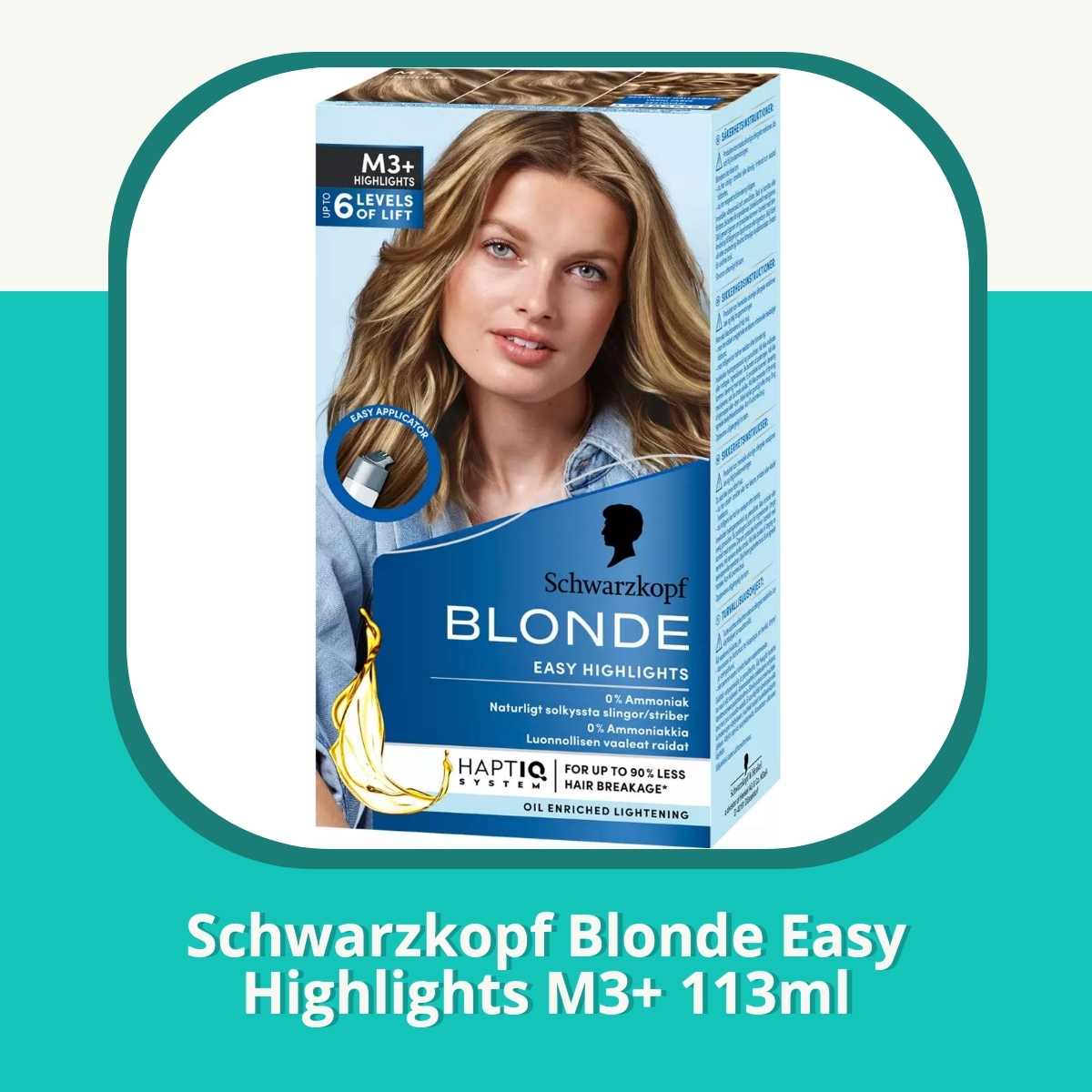 Recension af Schwarzkopf Blonde Easy Highlights M3+ 113ml