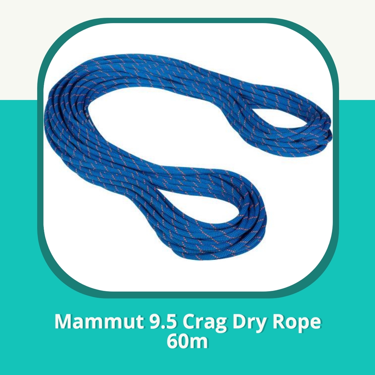 Anmeldelse af Mammut 9.5 Crag Dry Rope 60m