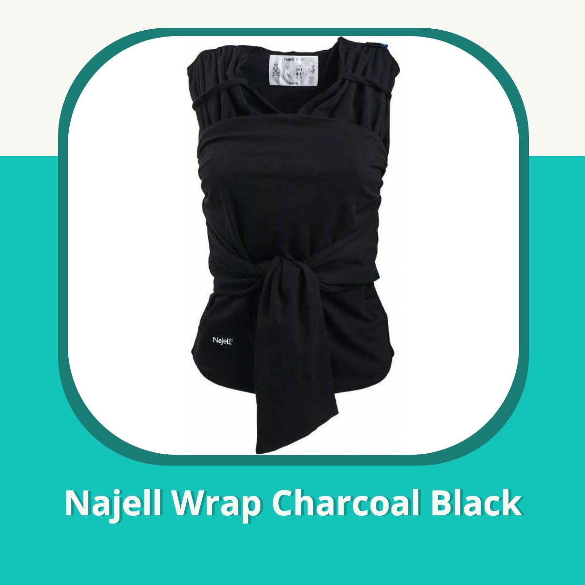 Anmeldelse af Najell Wrap Charcoal Black