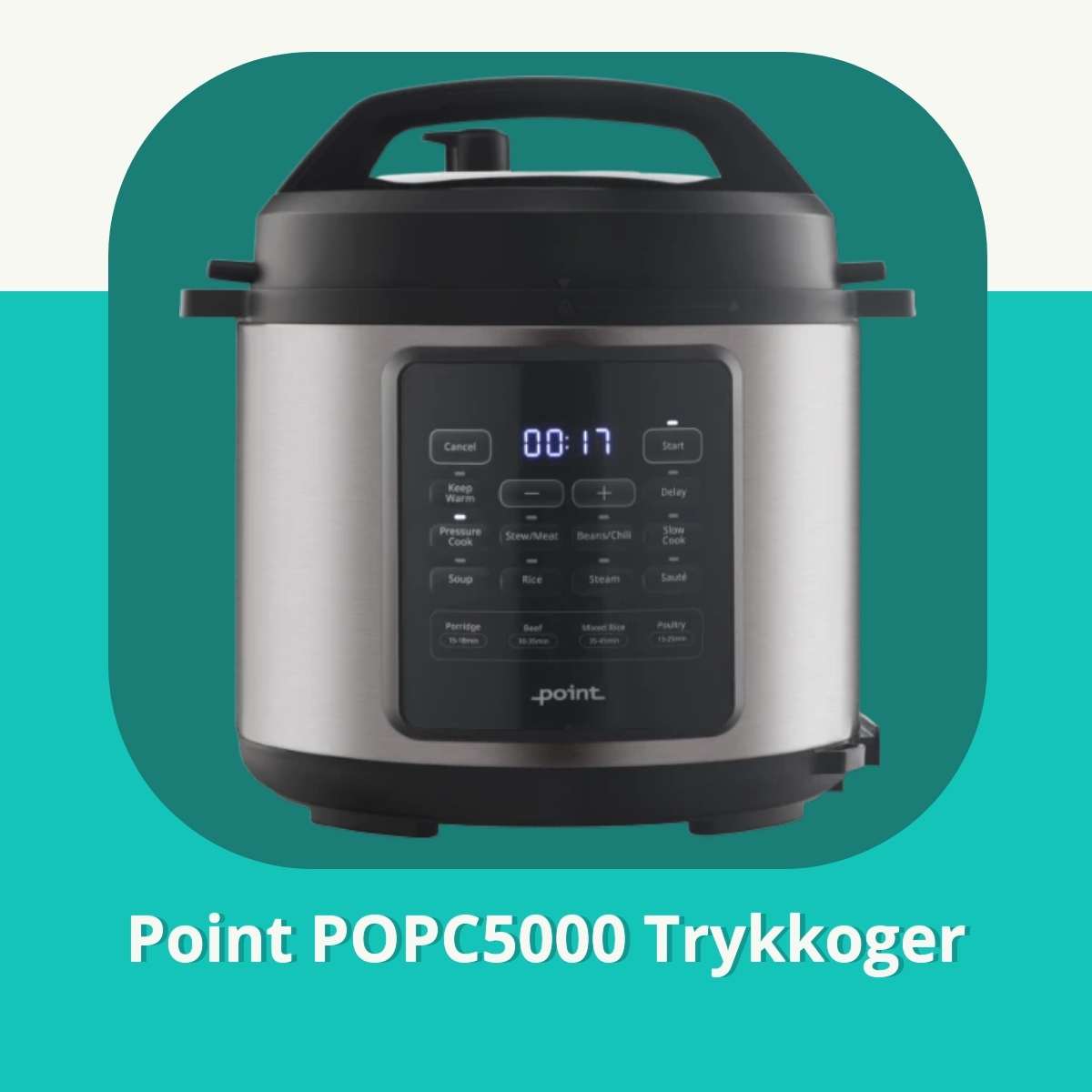 Anmeldelse af Point POPC5000 Trykkoger