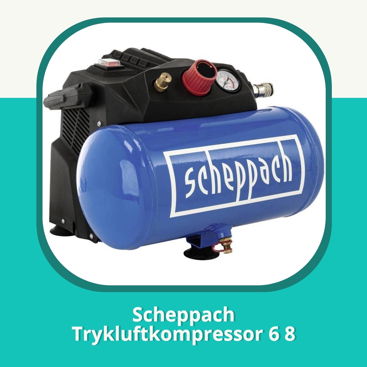 Anmeldelse af Scheppach Trykluftkompressor 6 8