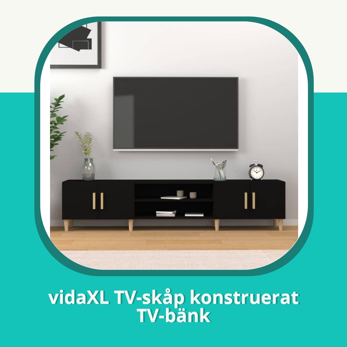 Recension vidaXL TV-skåp konstruerat TV-bänk