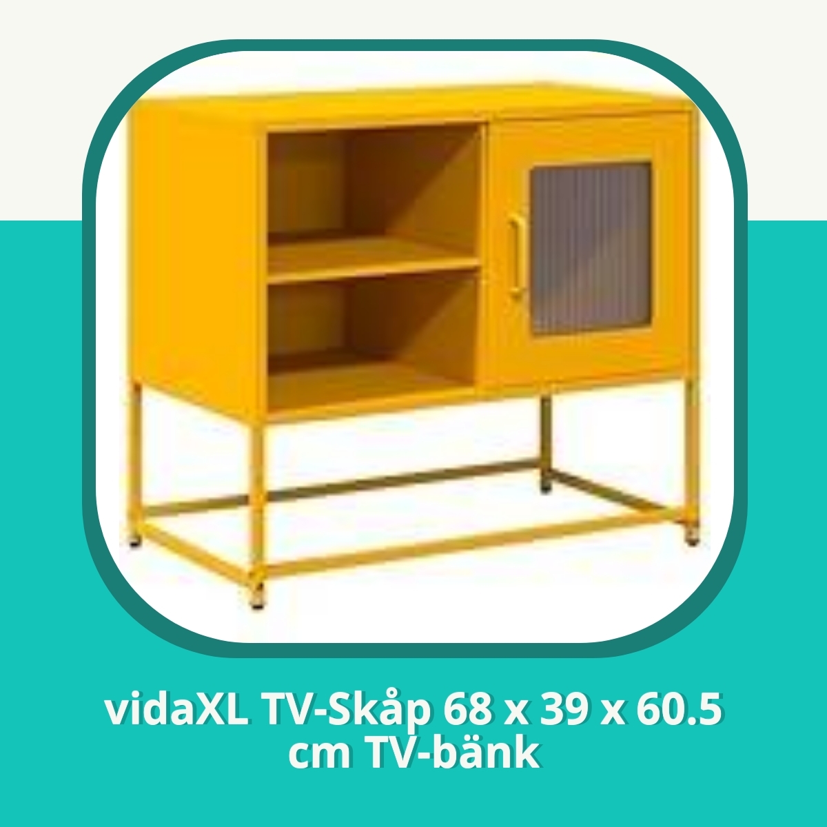 Recension af vidaXL TV-Skåp 68 x 39 x 60.5 cm TV-bänk