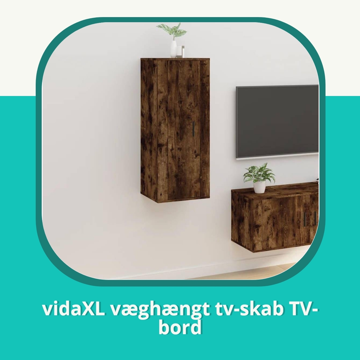 Anmeldelse af vidaXL væghængt tv-skab TV-bord